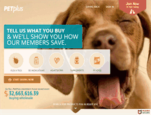 Tablet Screenshot of petplus.com